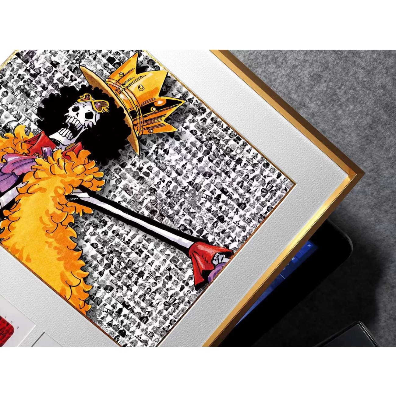 WT100 - World Top Jinbe / Brook poster Frame