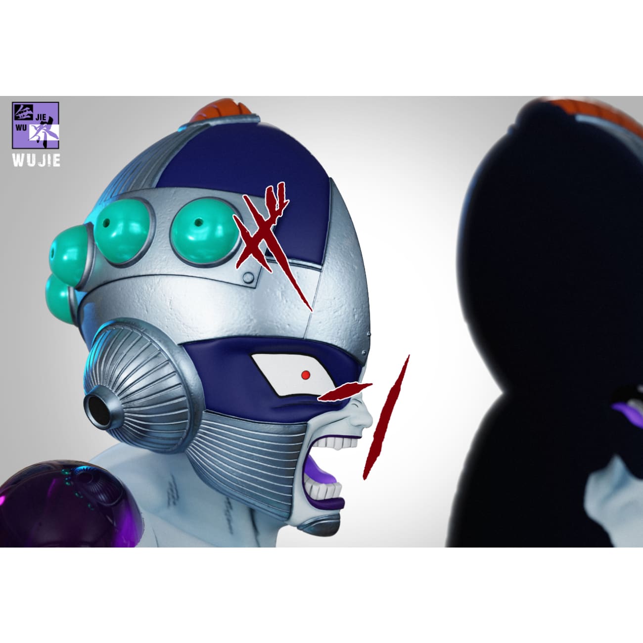 Wu Jie Studio - Mecha Frieza Bust Bookends