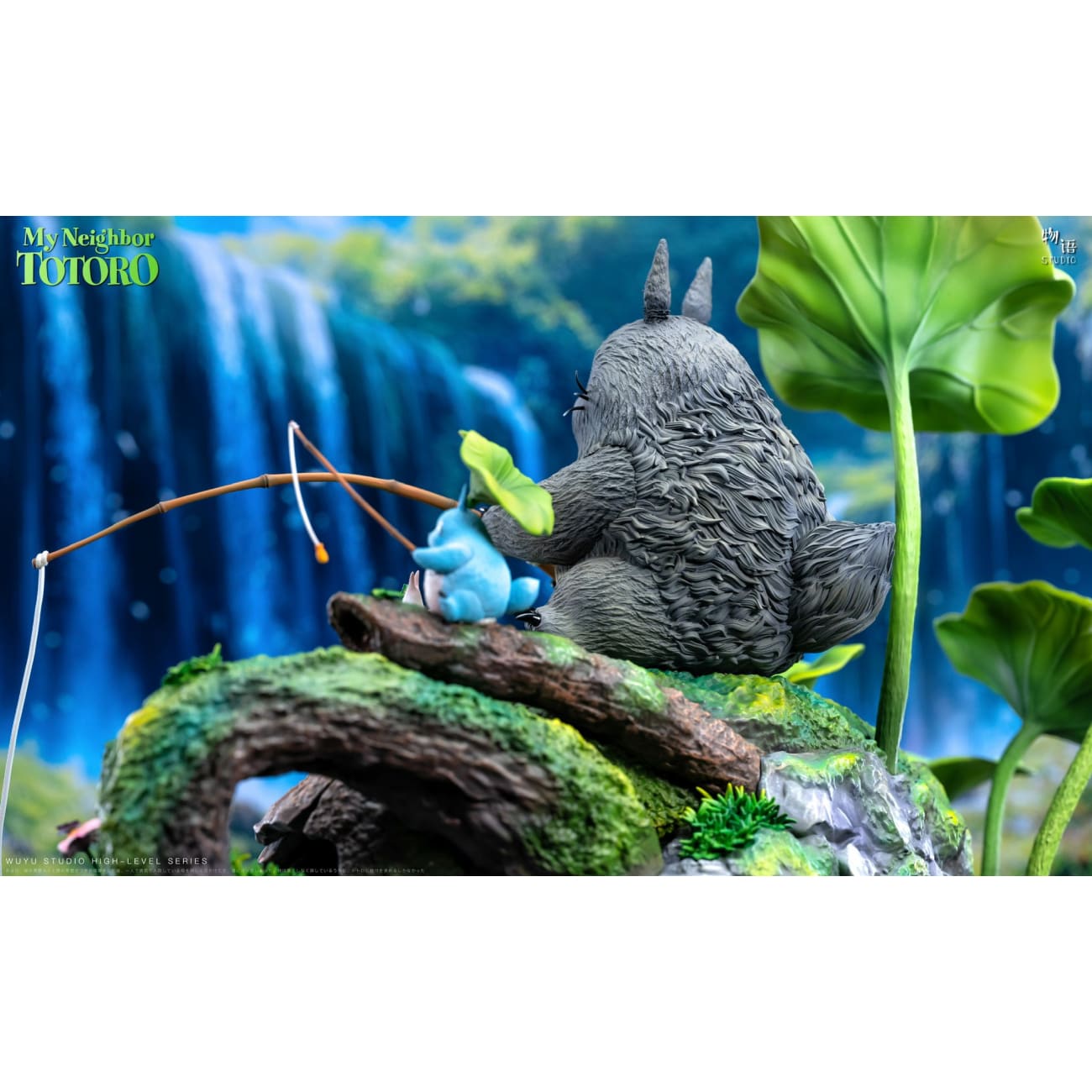 Wu Yu Studio - Totoro by the Lotus Pond - Totoro