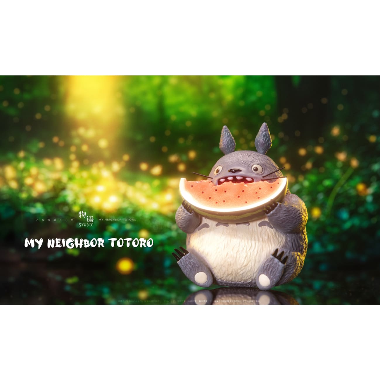 Wu Yu Studio - Totoro Eating Watermelon