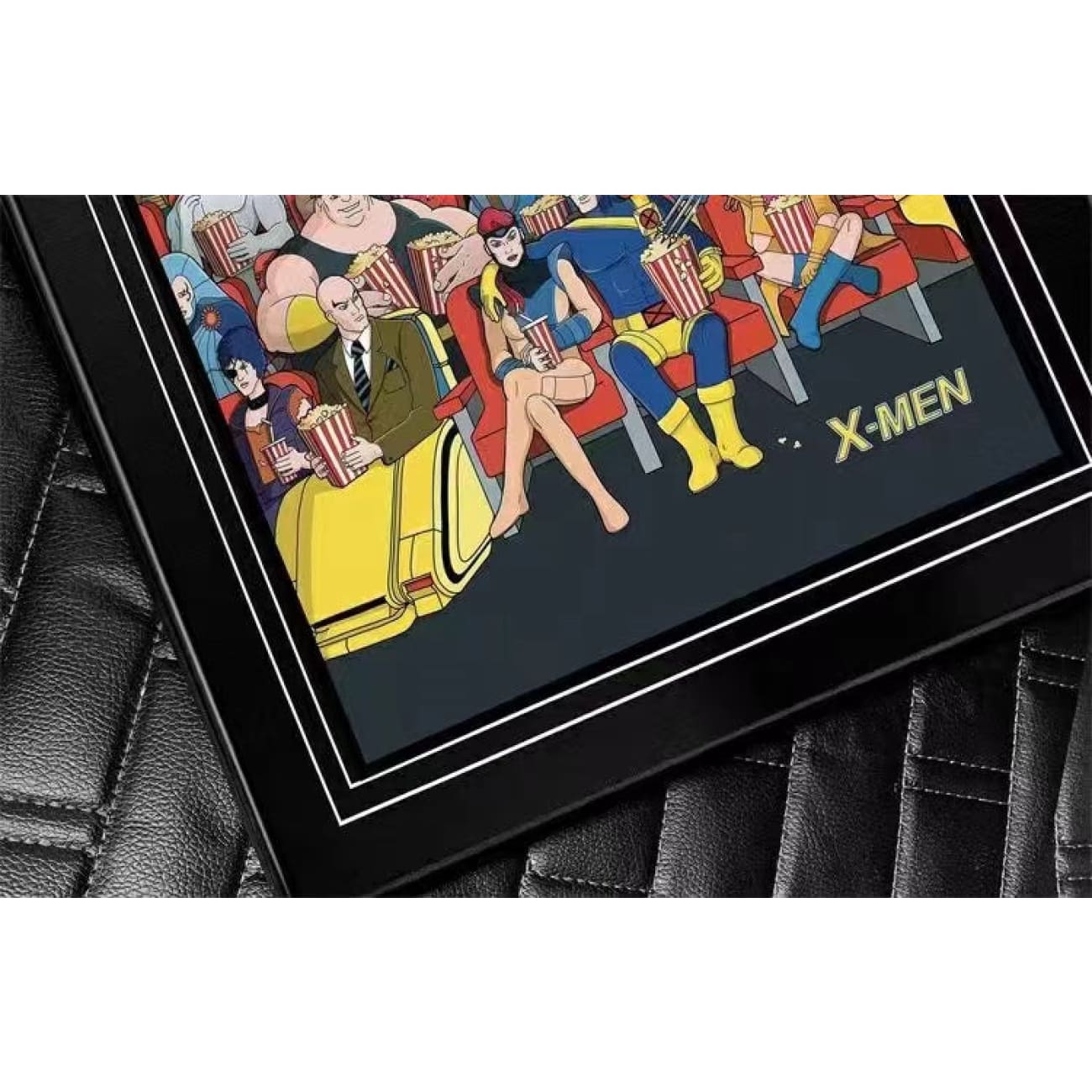 X-Men Wolverine, Phoenix, Professor X & Erik Lensherr Cinema Poster Frame [38cm x 53cm]