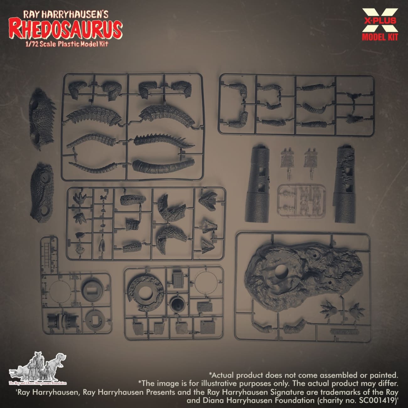 X-Plus - Rhedosaurus Grey Kit Ver. [411-200422CP]