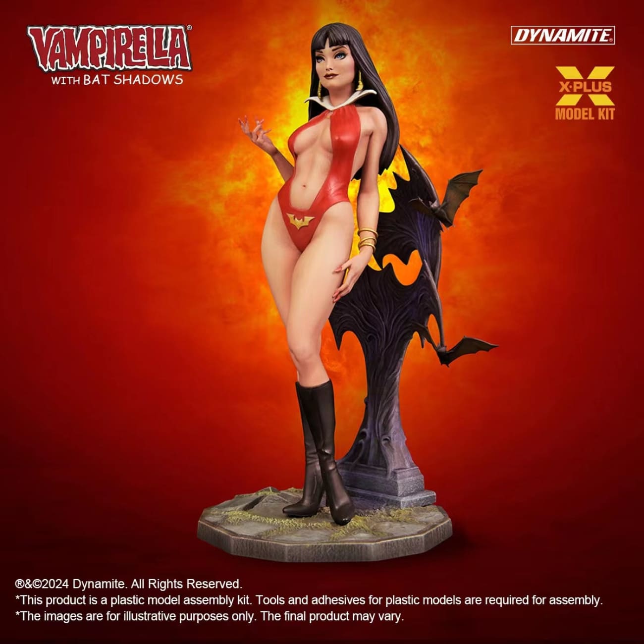 X-PLUS - Vampirella with Bat Shadows