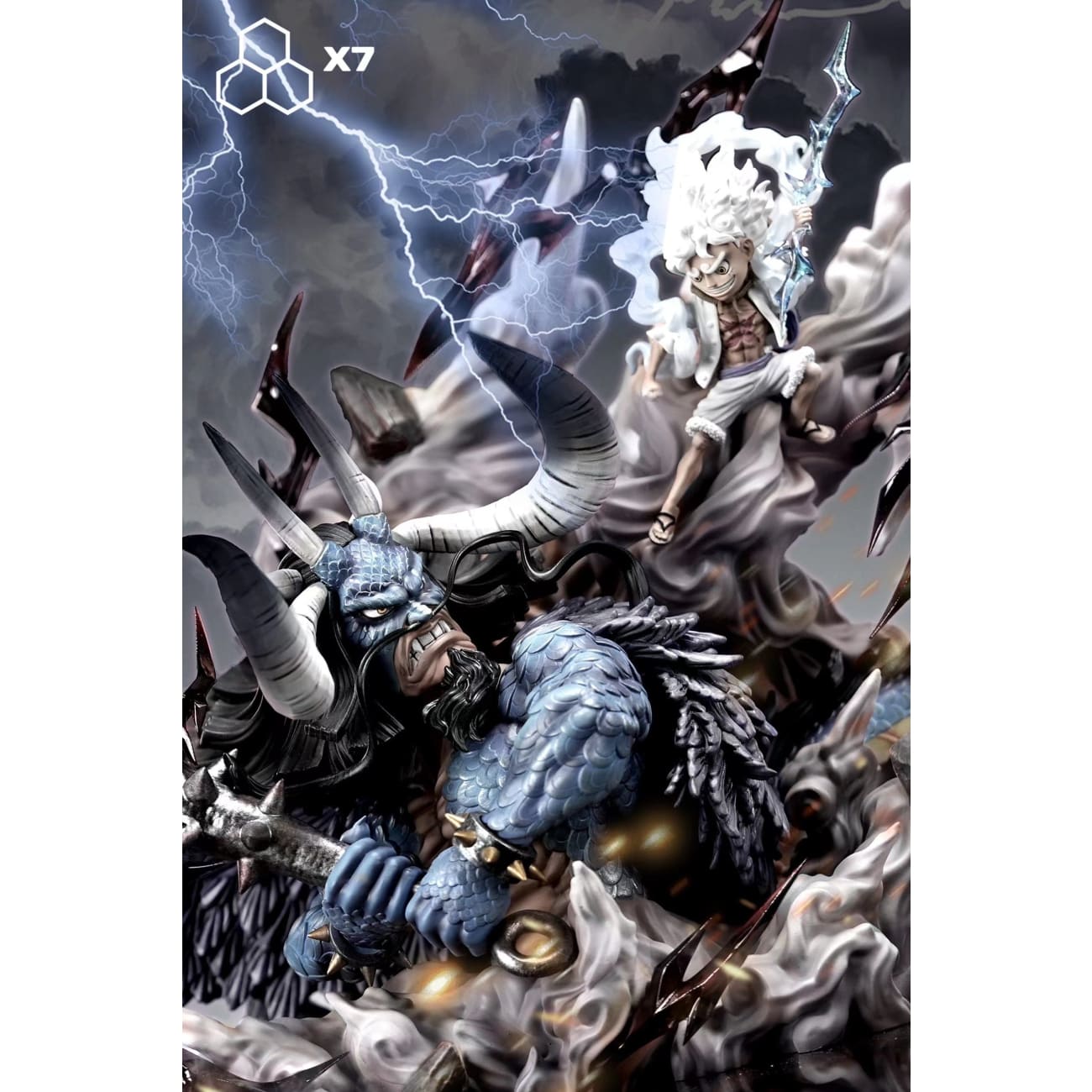 X7 Studio - Kaido VS Nika Monkey D. Luffy