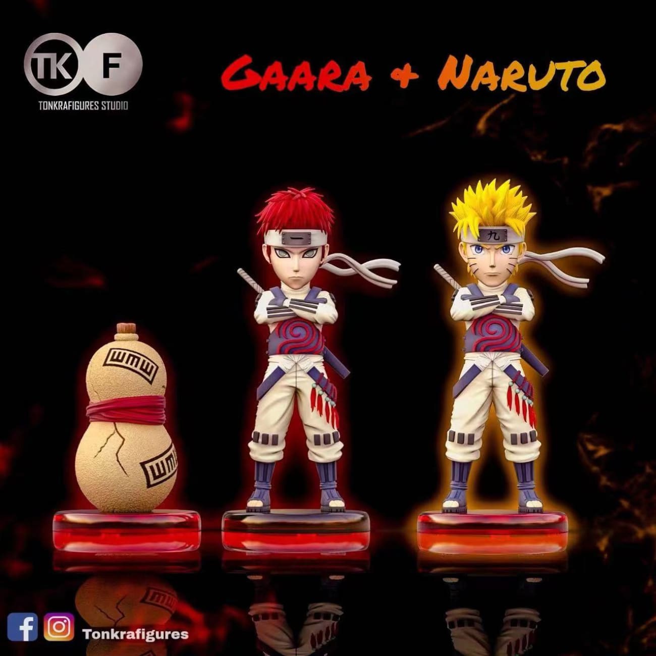 X7 Studio x TKF Studio - Naruto Uzumaki / Gaara