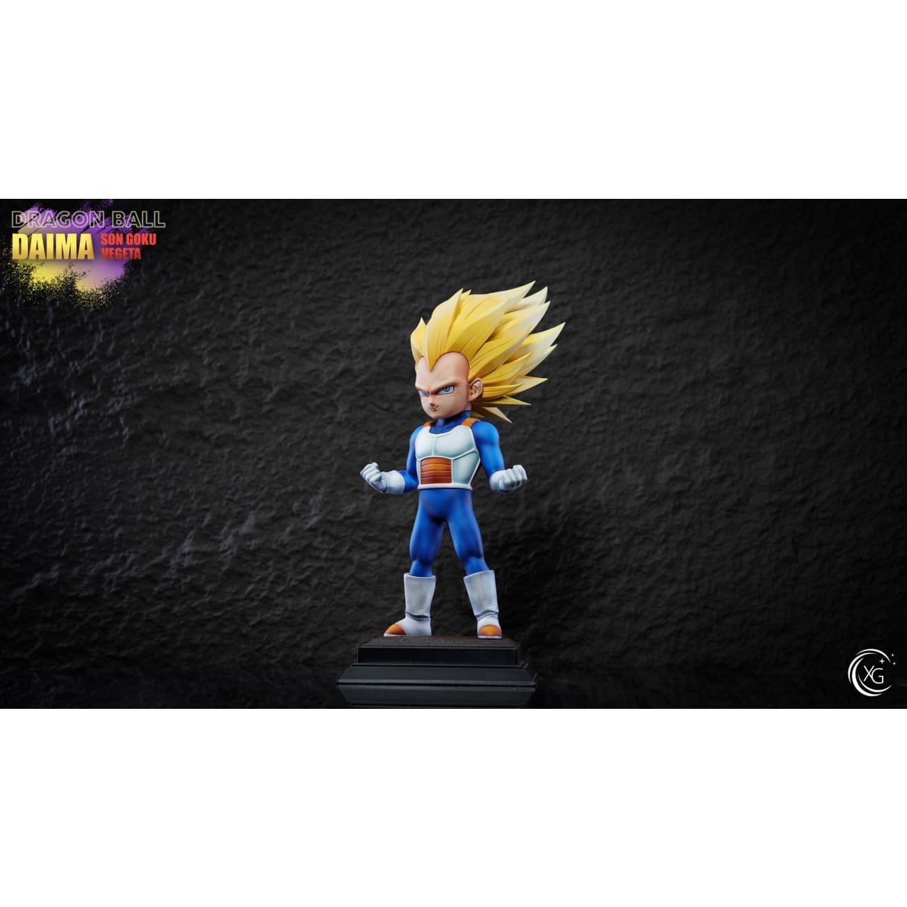 Xg Studio - Super Saiyan 3 Son Goku & Vegeta Chibi Version