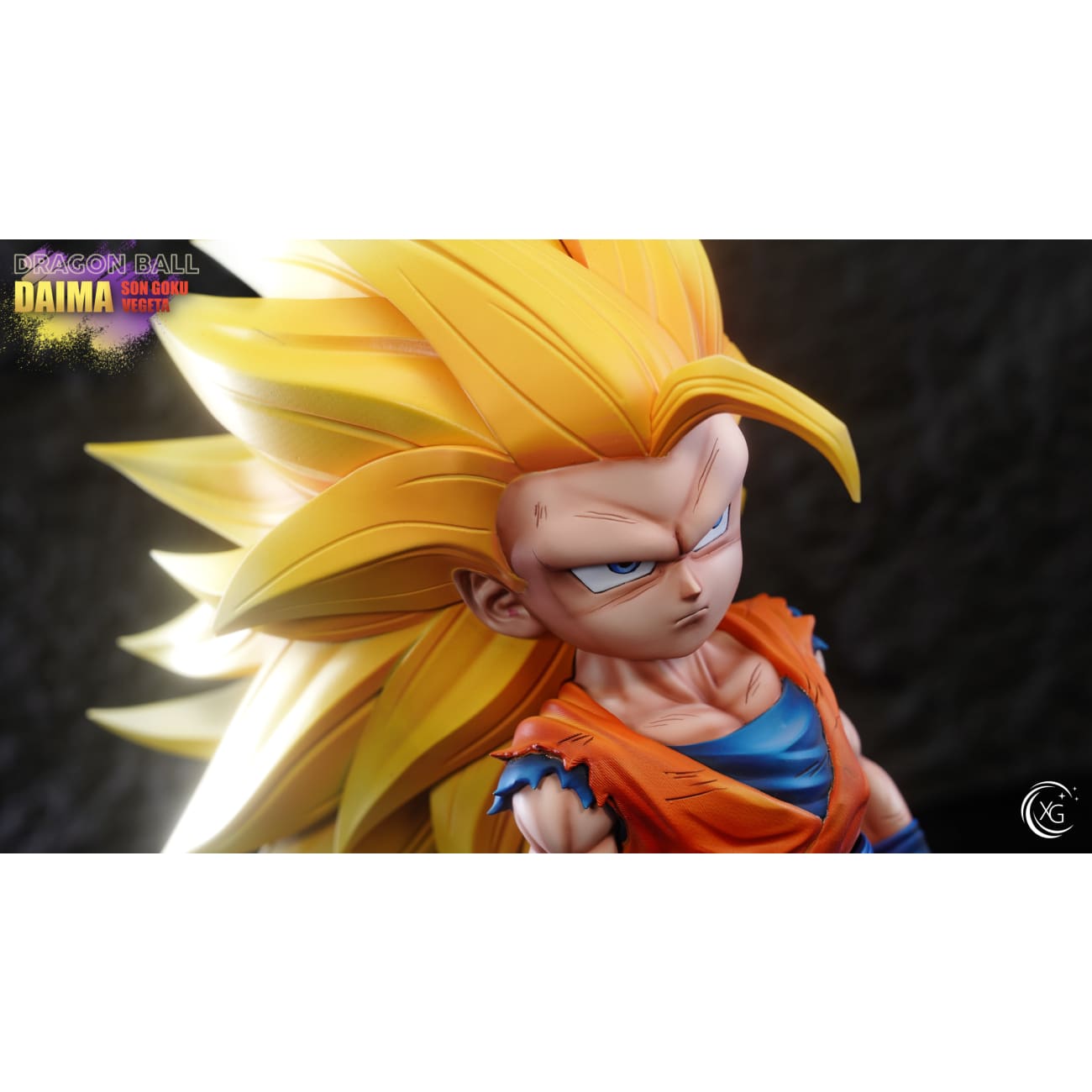 Xg Studio - Super Saiyan 3 Son Goku & Vegeta Chibi Version