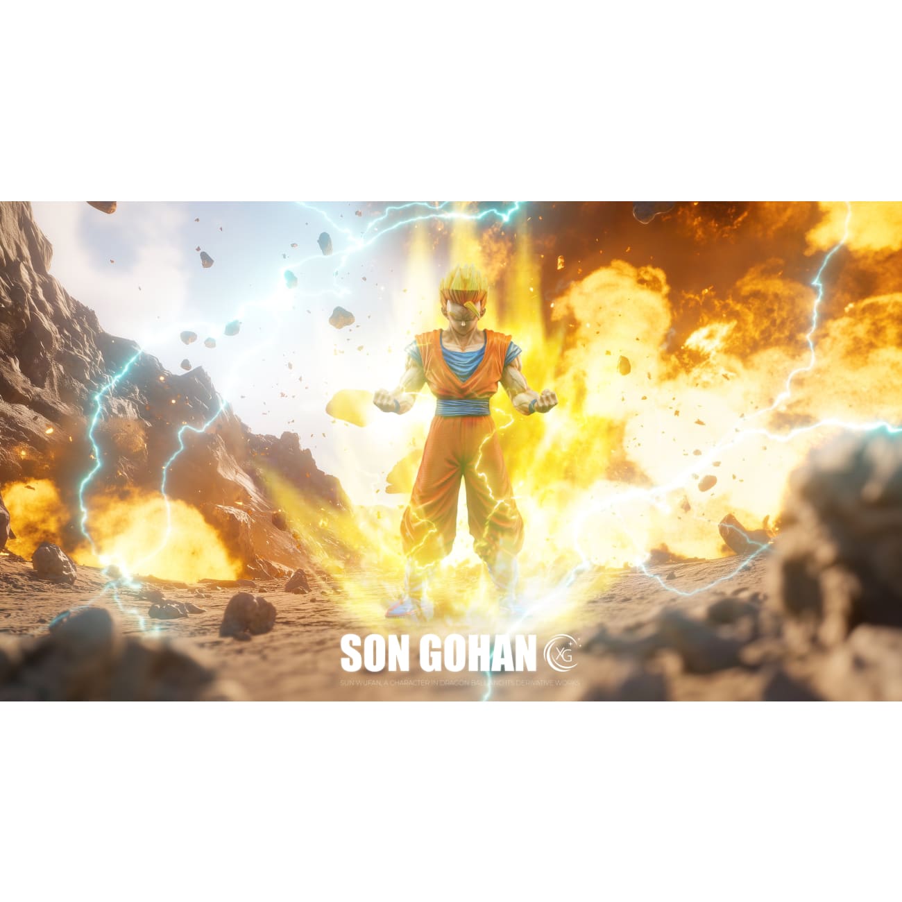 XG Studio - SuperSaiyan 2 Gohan & Mysterious Gohan 