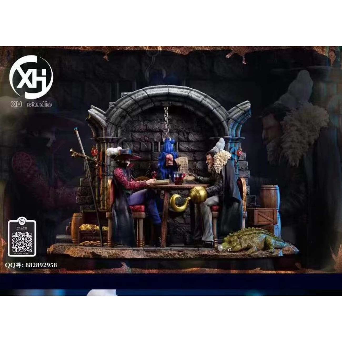 XH Studio - Sir Crocodile, Dracule Mihawk & Buggy