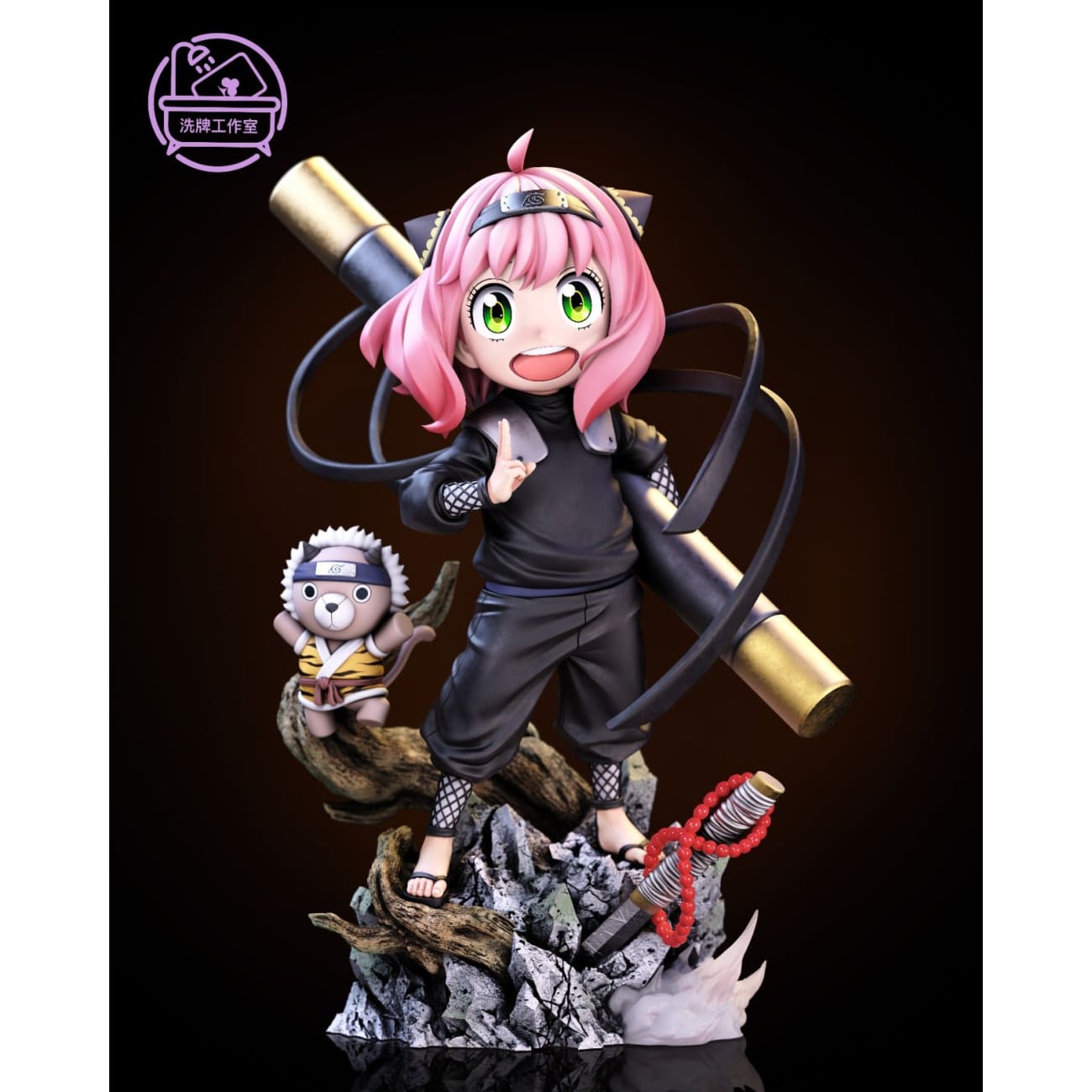 Xi Pai Studio - Anya Cosplay Sarutob
