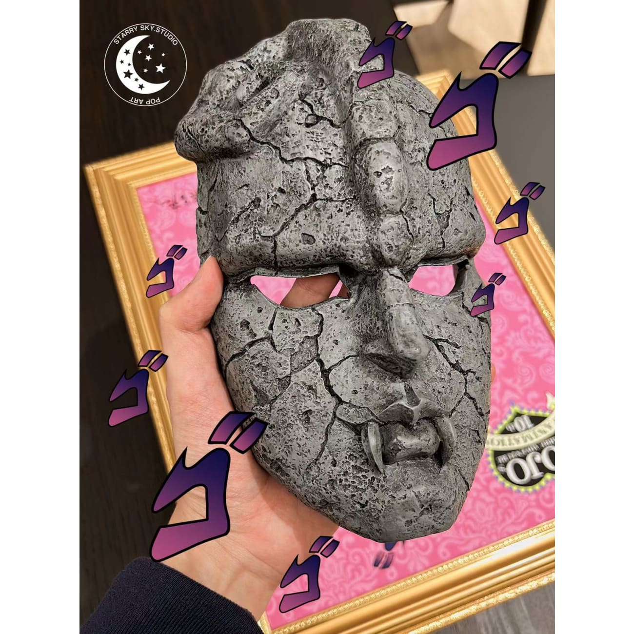 Xing Kong Studio - 3D Stone Mask Decorative Painting