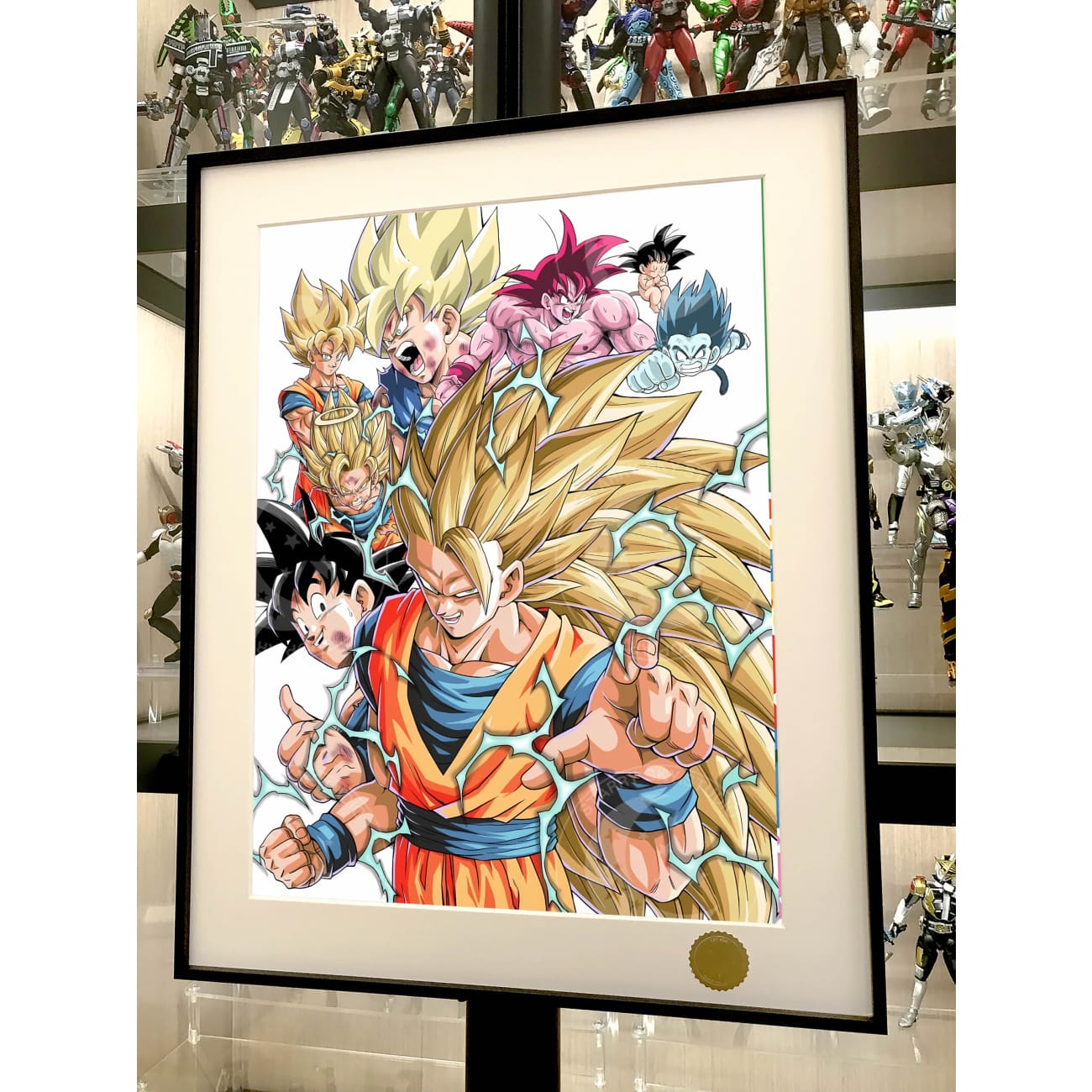 Xing Kong Studio - All Forms of Son Goku Poster Frame [2 Variants]