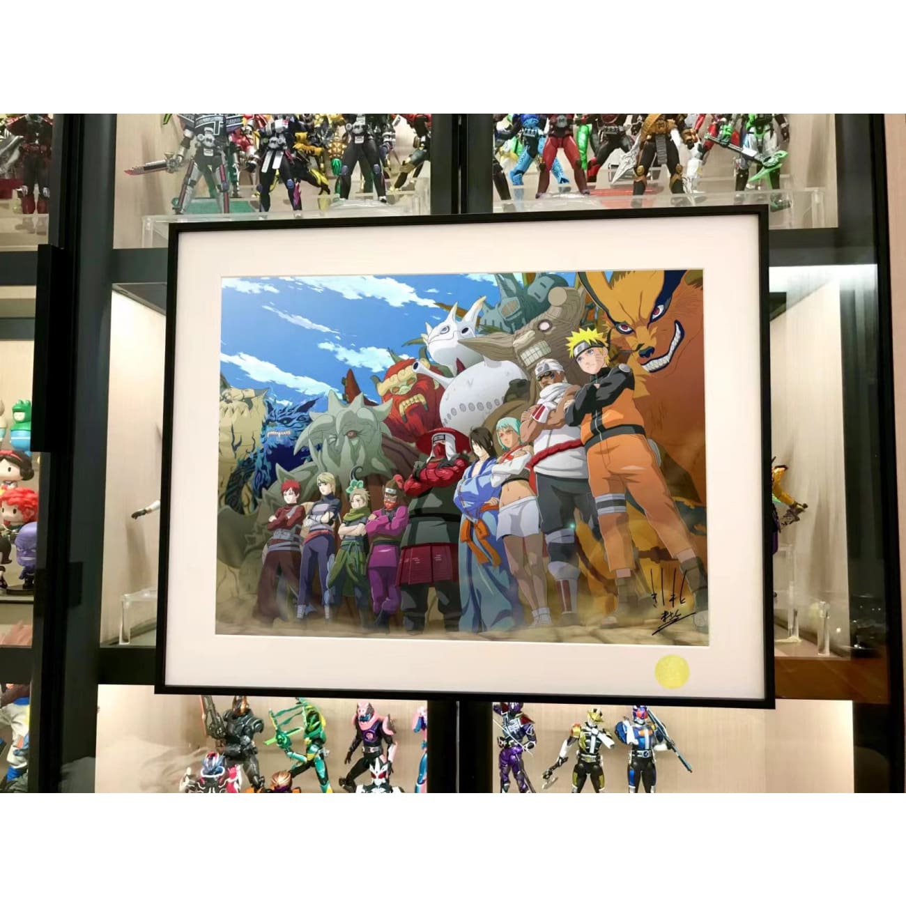 Xing Kong Studio - All Jinchūriki & Tailed Beasts Poster Frame