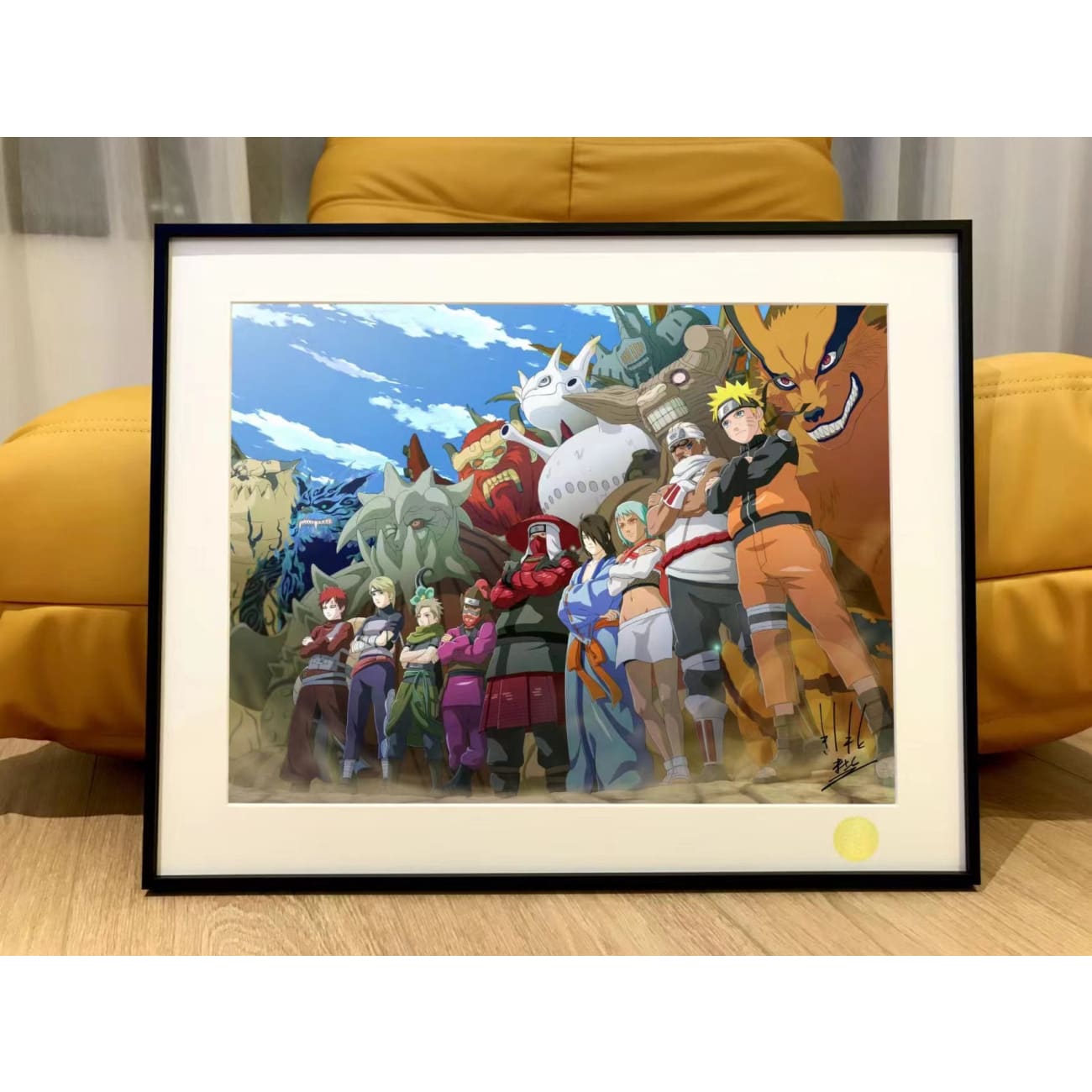 Xing Kong Studio - All Jinchūriki & Tailed Beasts Poster Frame