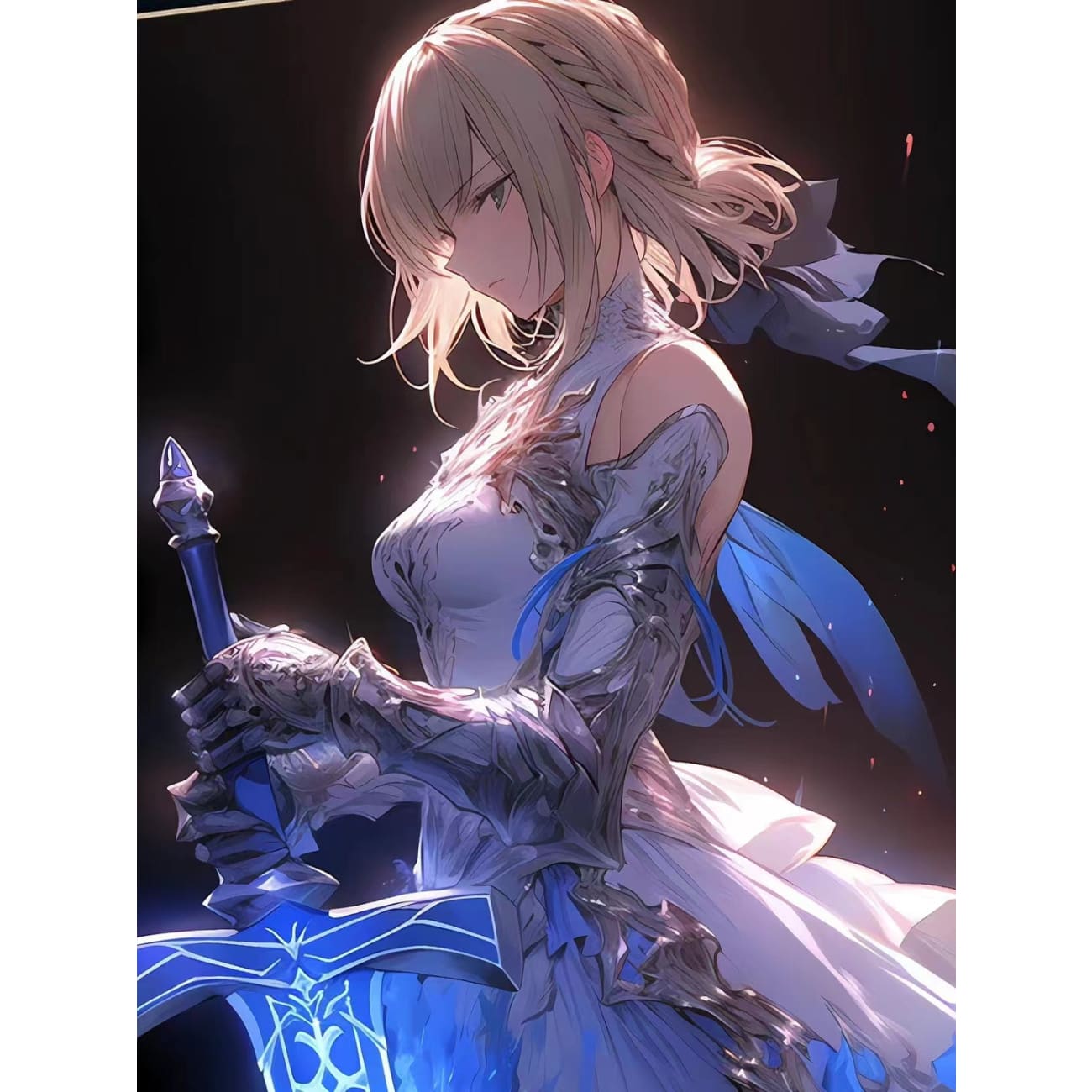 Xing Kong Studio - Altria Pendragon Saber Poster Frame