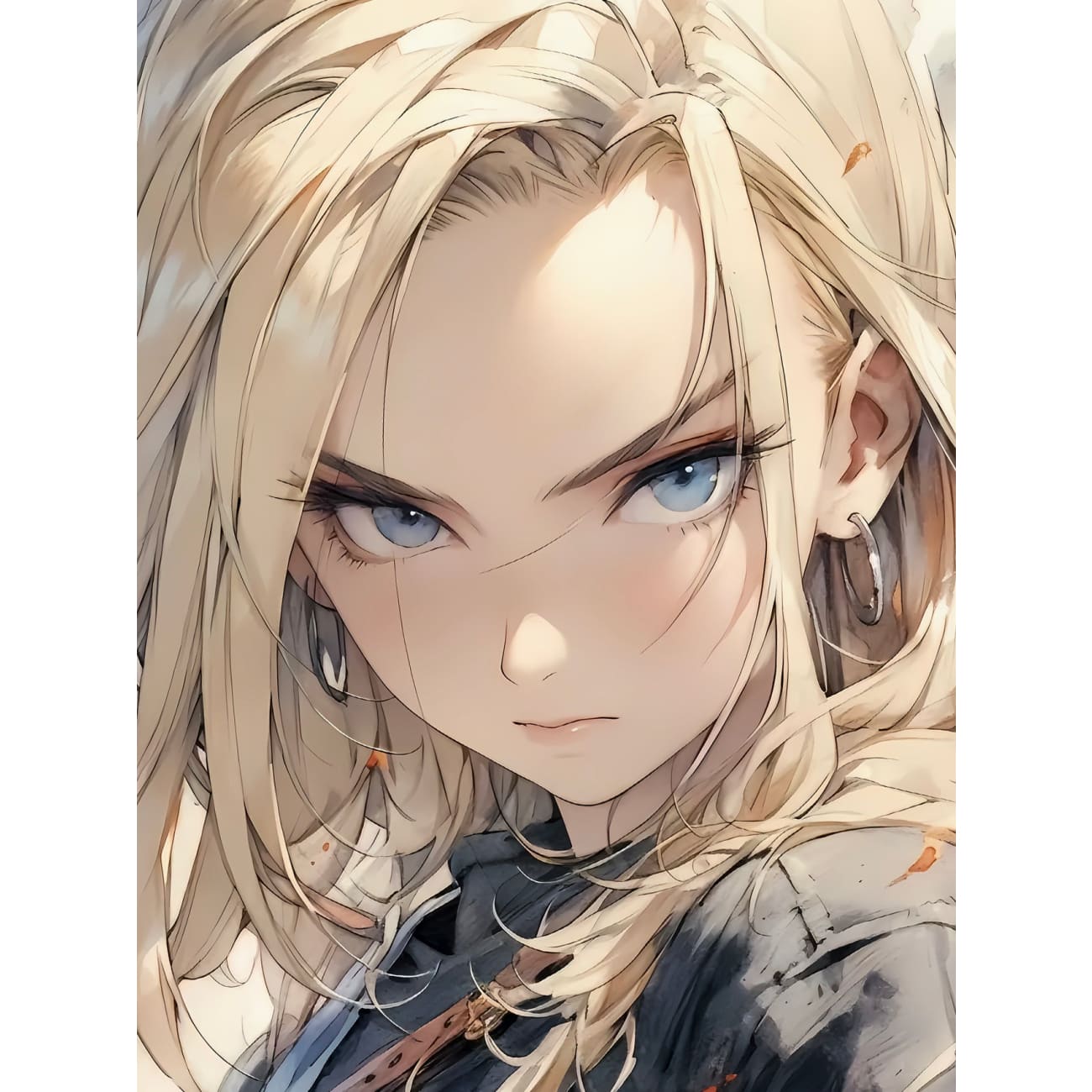 Xing Kong Studio - Android 18 Poster Frame