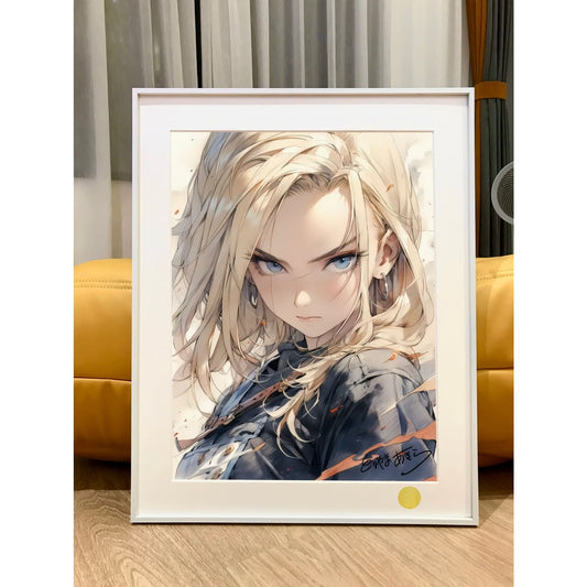 Xing Kong Studio - Android 18 Poster Frame