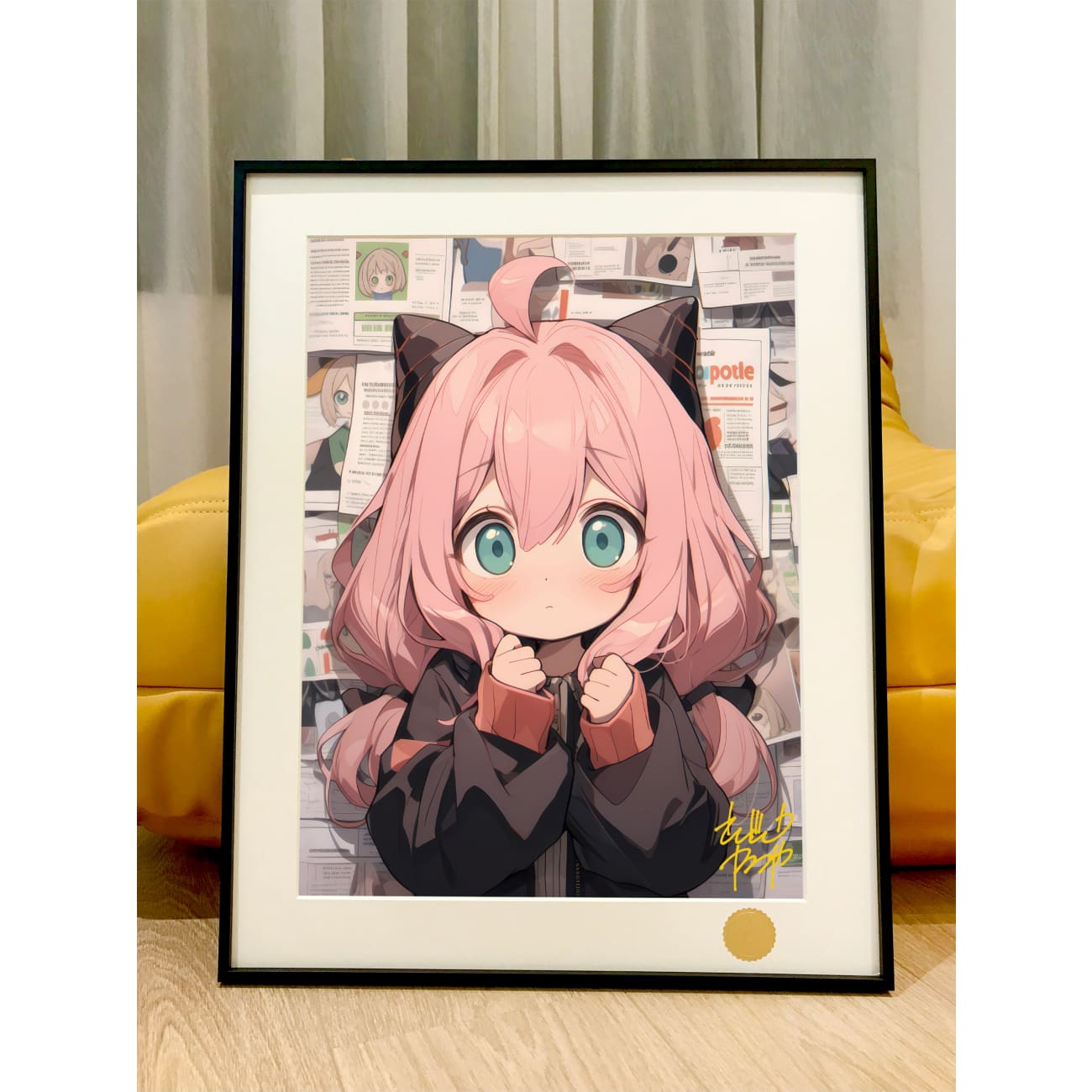 Xing Kong Studio - Anya Forger Hong Kong Style Ver. Poster Frame