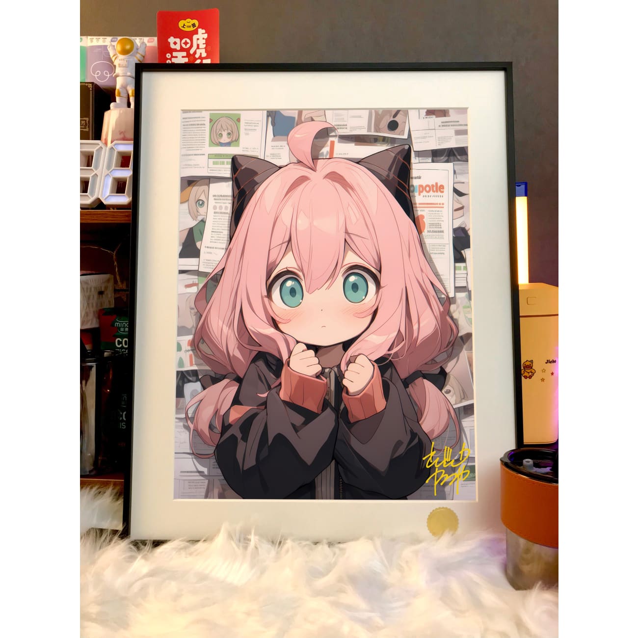 Xing Kong Studio - Anya Forger Hong Kong Style Ver. Poster Frame