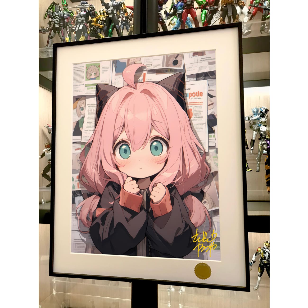 Xing Kong Studio - Anya Forger Hong Kong Style Ver. Poster Frame