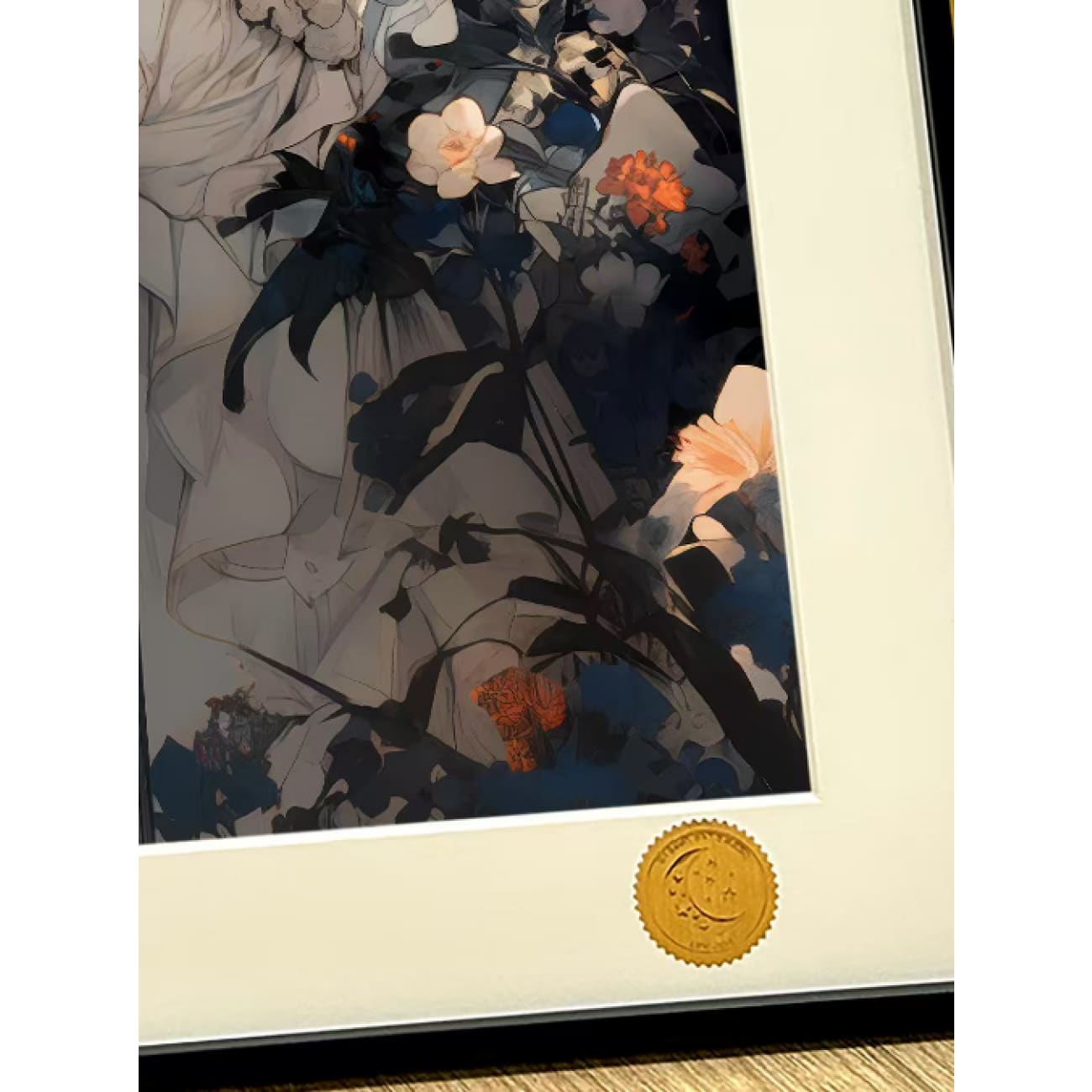 Xing Kong Studio - Artoria Pendragon Saber Flower Wall Ver. Poster Frame