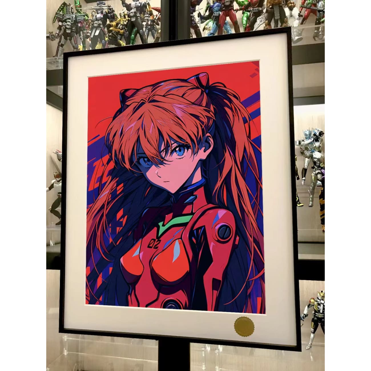 Xing Kong Studio - Asuka Langley Soryu Poster Frame