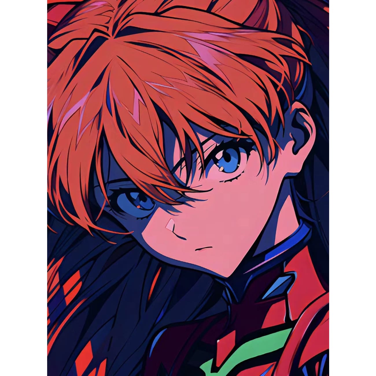 Xing Kong Studio - Asuka Langley Soryu Poster Frame