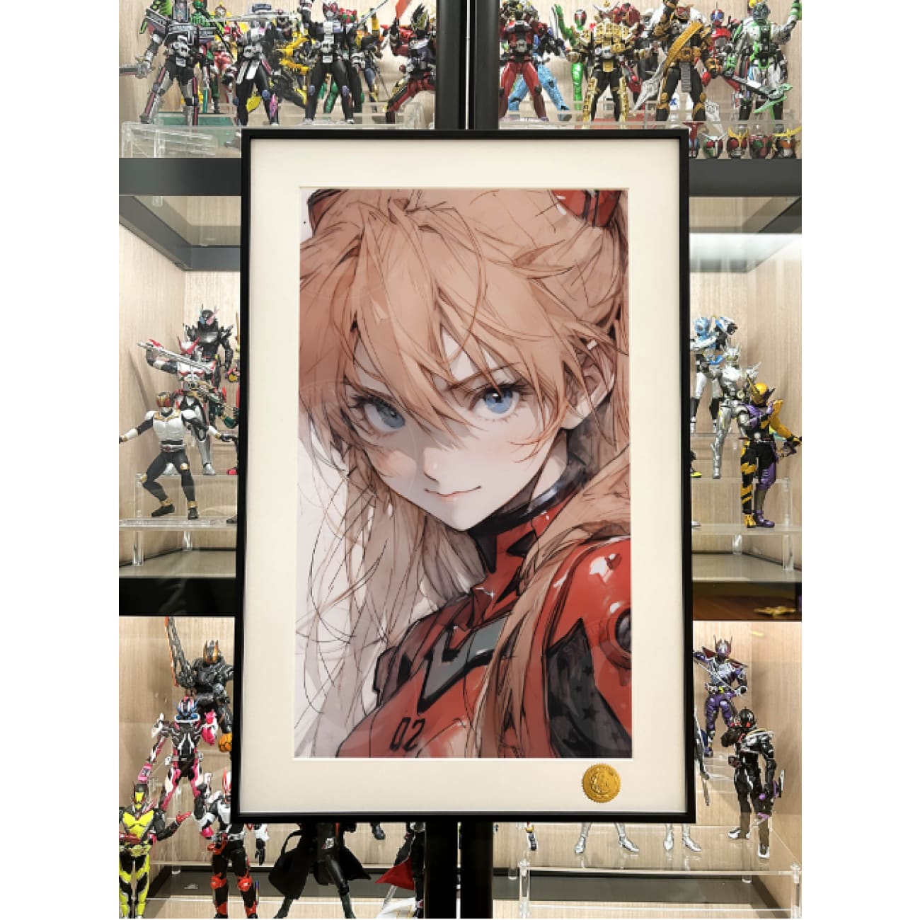 Xing Kong Studio - Asuka Langley Soryu Poster Frame