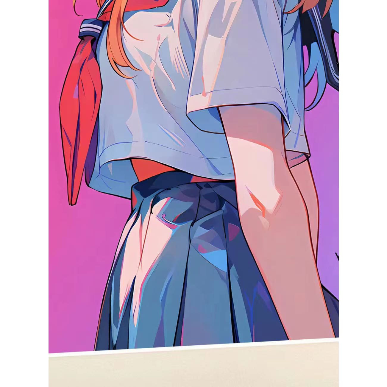 Xing Kong Studio - Asuka Langley Soryu Uniform Ver. Poster Frame