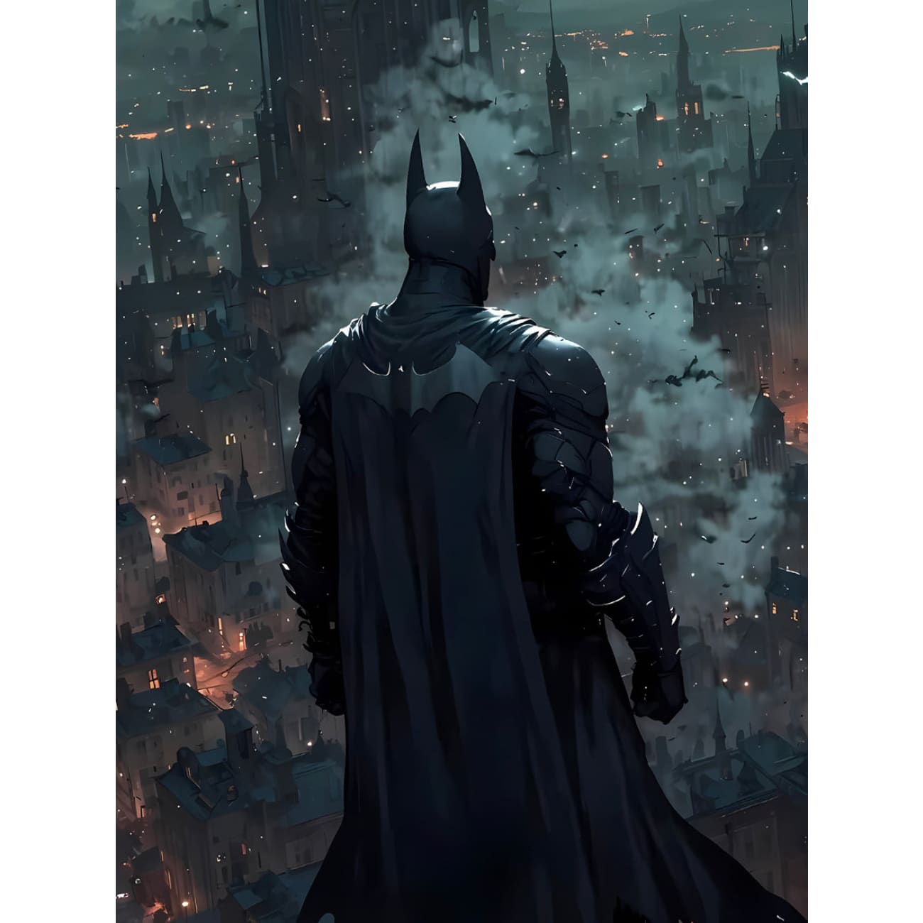 Xing Kong Studio - Batman Arkham Knight Poster Frame