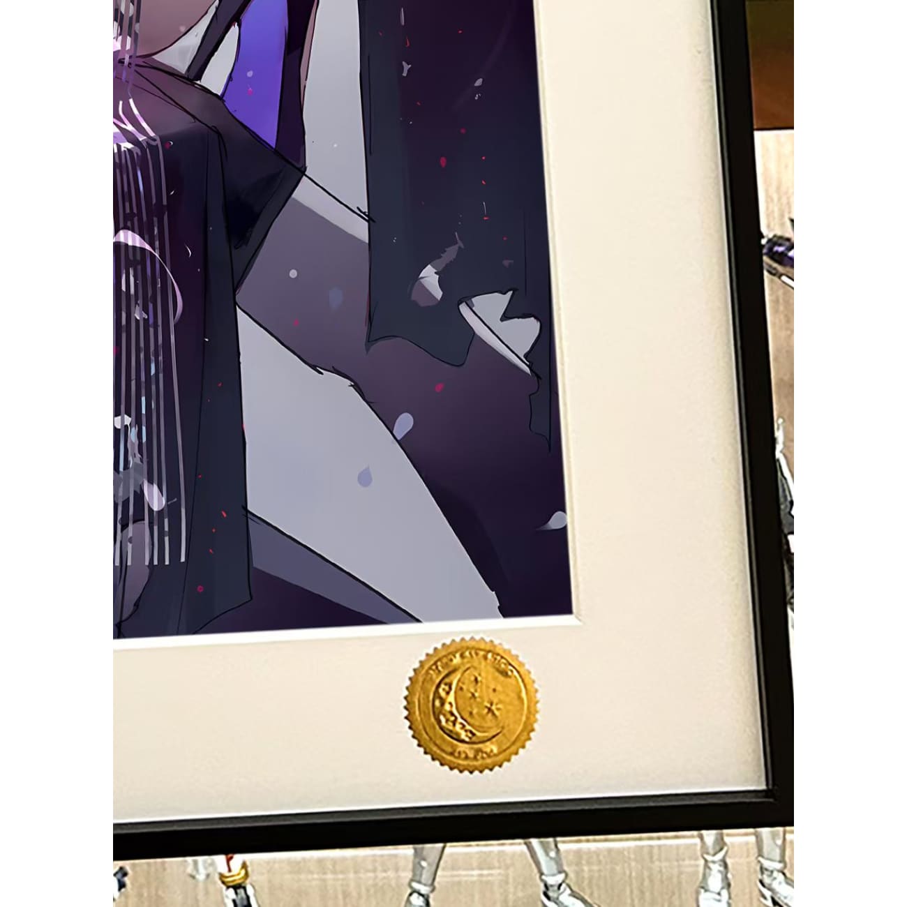 Xing Kong Studio - Beelzebul Raiden Shogun Poster Frame