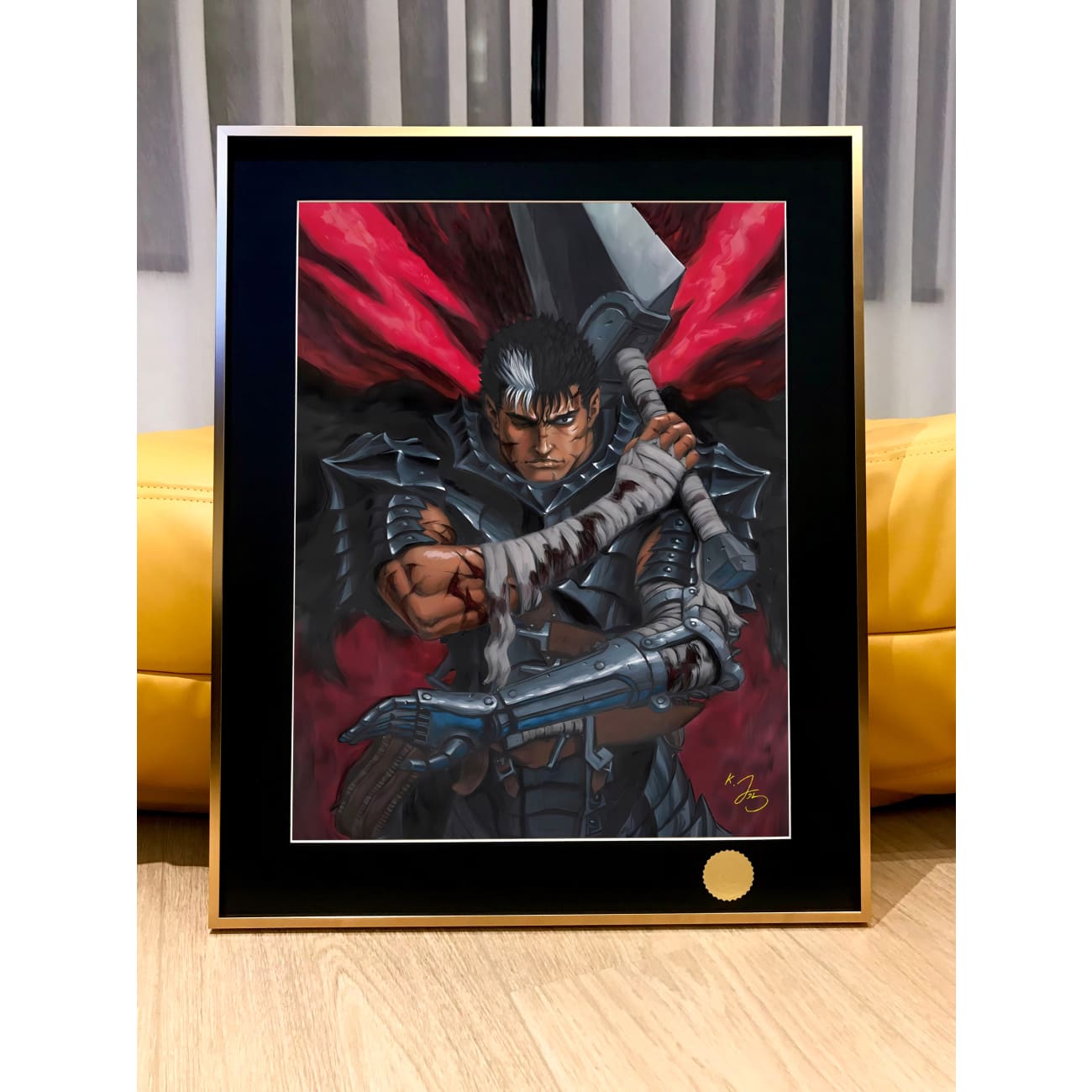 Xing Kong Studio - Berserk Guts Poster Frame