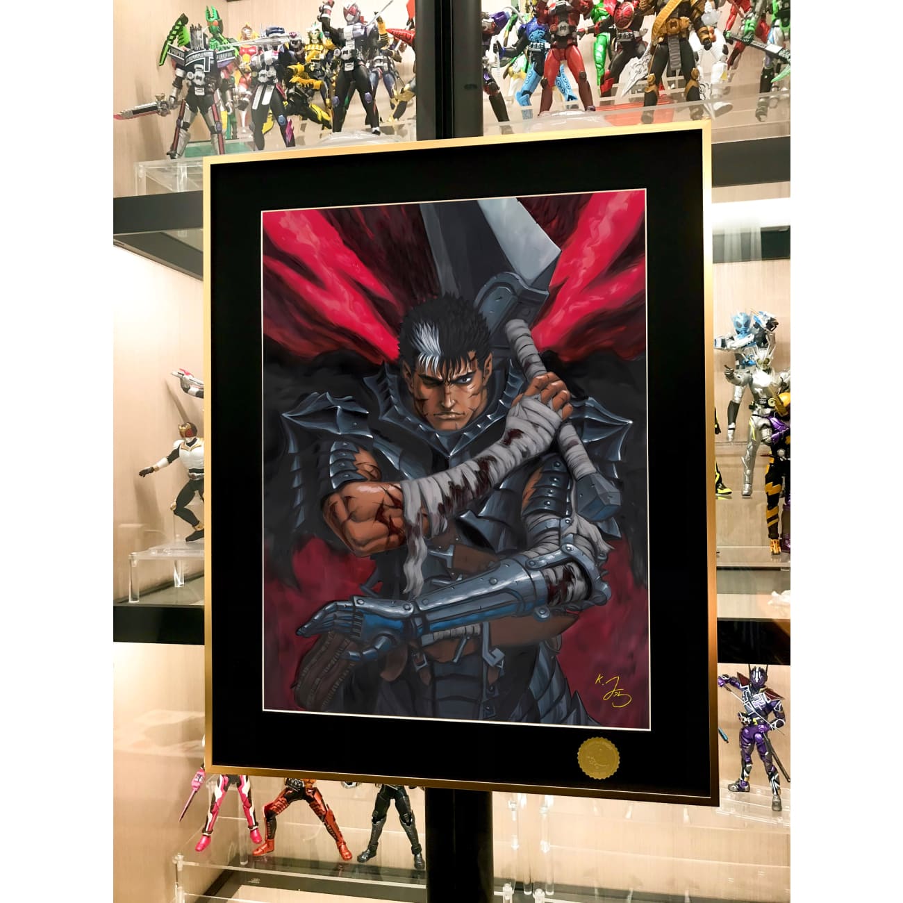 Xing Kong Studio - Berserk Guts Poster Frame