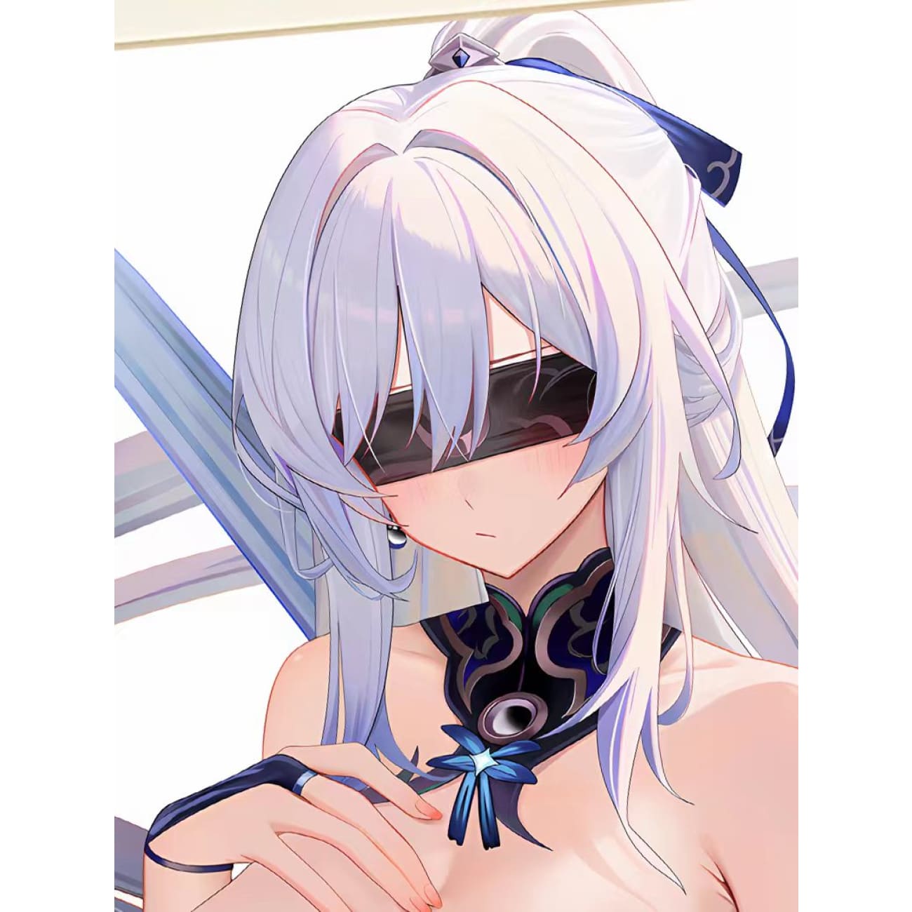 Xing Kong Studio - Blindfold Jingliu Poster Frame