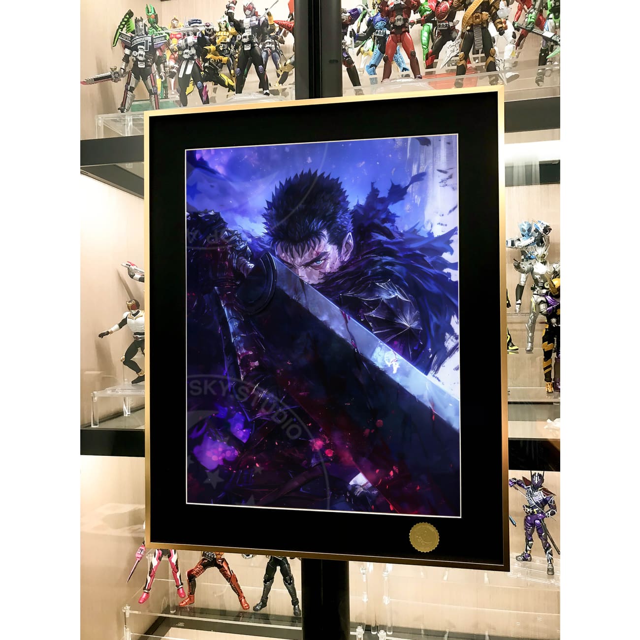 Xing Kong Studio - Branded Swordsman Guts Poster Frame