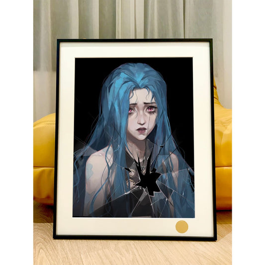 Xing Kong Studio - Broken Heart Jinx Poster Frame