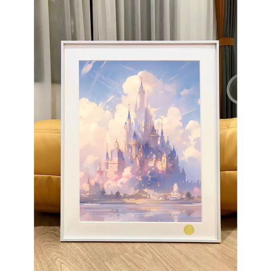 Xing Kong Studio - Castle of Magical Dreams Poster Frame