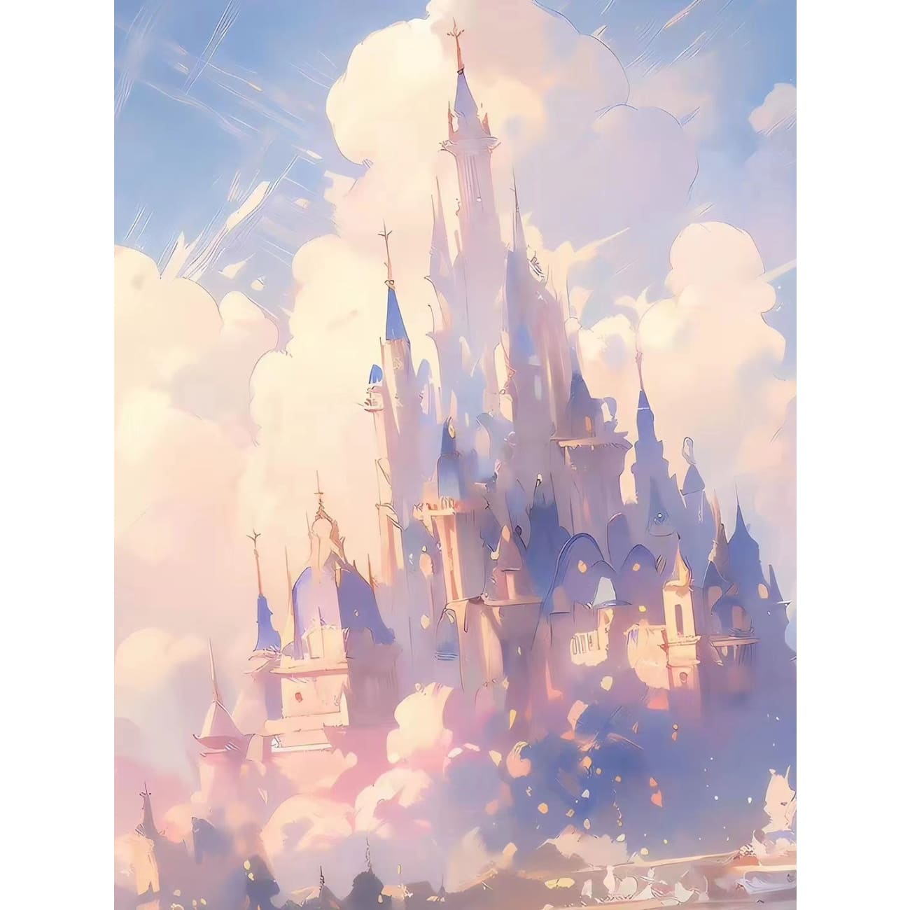Xing Kong Studio - Castle of Magical Dreams Poster Frame