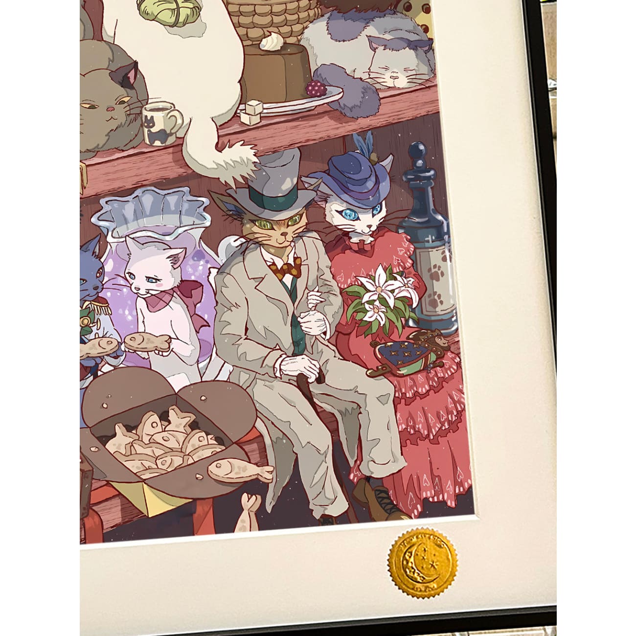 Xing Kong Studio - Cat Collection Poster Frame