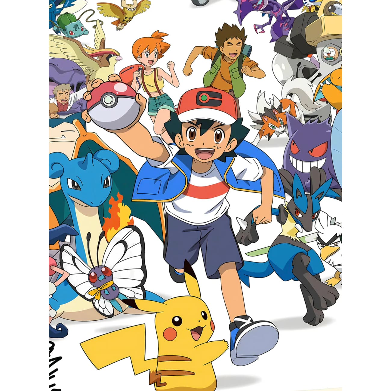 Xing Kong Studio - Characters of Aim to Be a Pokemon Master Poster Frame