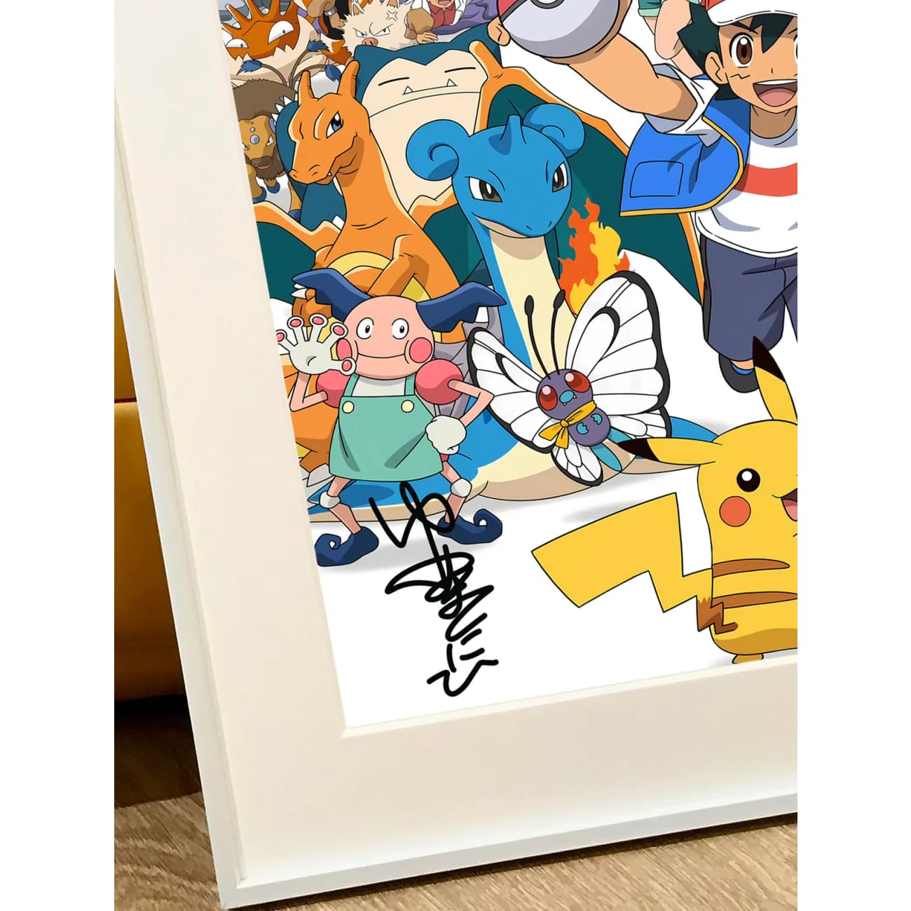 Xing Kong Studio - Characters of Aim to Be a Pokemon Master Poster Frame