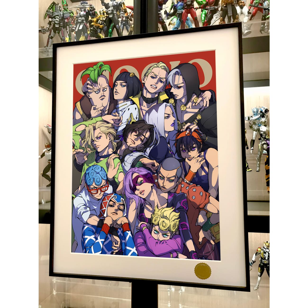 Xing Kong Studio - Characters of JoJo’s Bizarre Adventure: Golden Wind Poster Frame