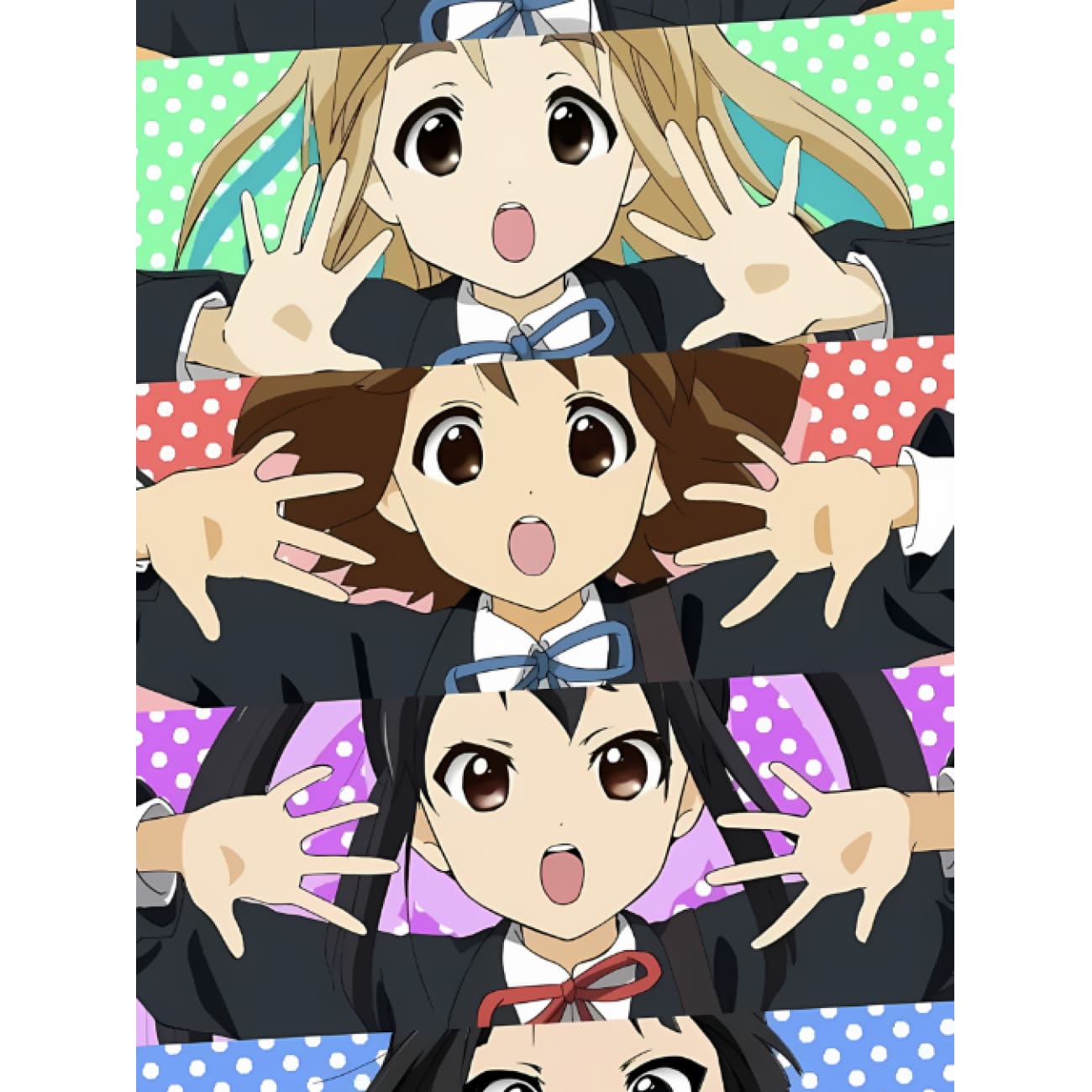 Xing Kong Studio - Characters of K-On! 002 Poster Frame