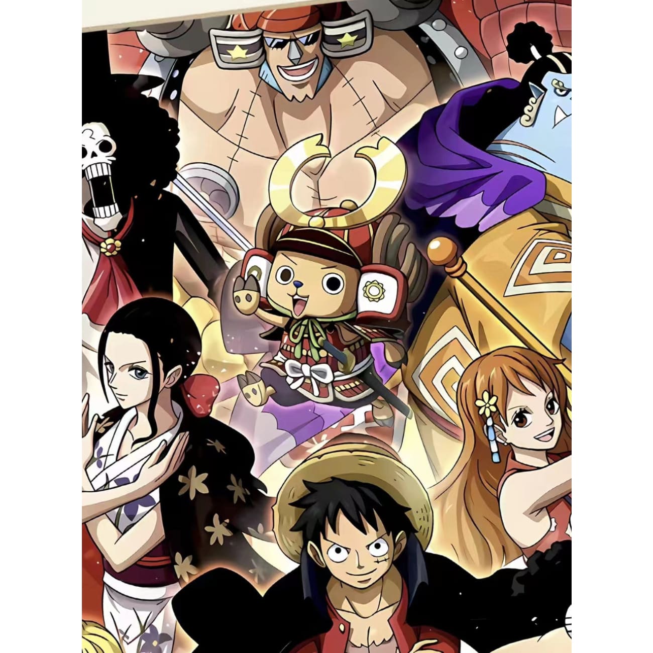 Xing Kong Studio - Characters of Straw Hat Pirates Poster Frame