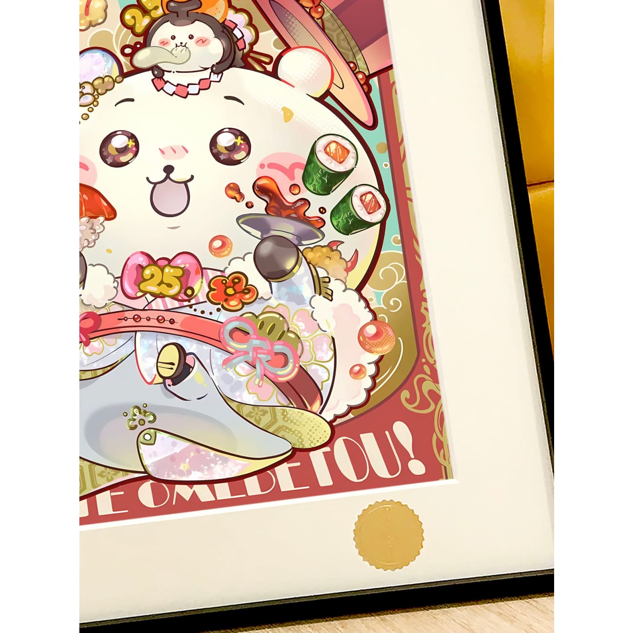 Xing Kong Studio - Chiikawa New Year Ver. Poster Frame