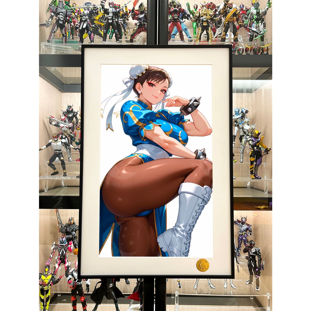 Xing Kong Studio - Chun-Li 002 Poster Frame