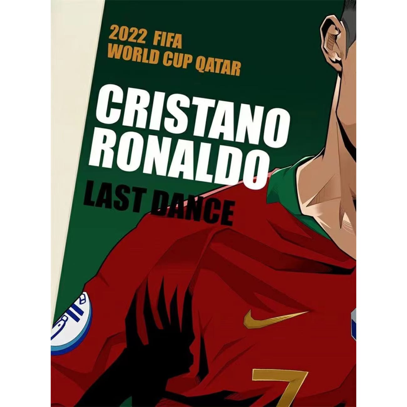Xing Kong Studio - Cristiano Ronaldo Last Dance Poster Frame