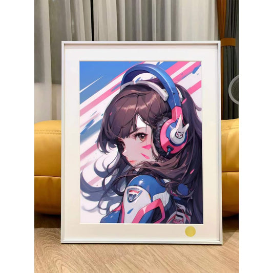 Xing Kong Studio - D.Va Poster Frame