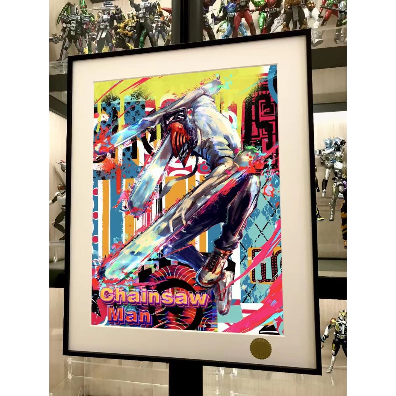 Xing Kong Studio - Denji , Makima & Pochita Poster Frame