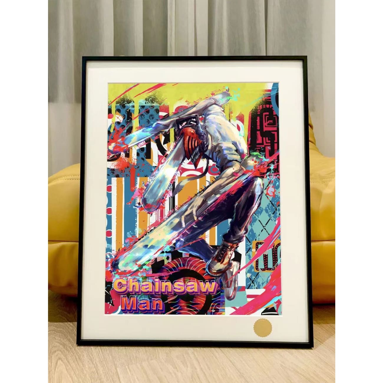Xing Kong Studio - Denji , Makima & Pochita Poster Frame
